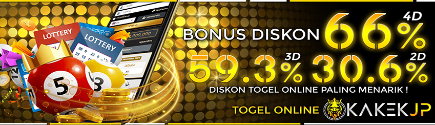 BONUS DISKON TOGEL ONLINE