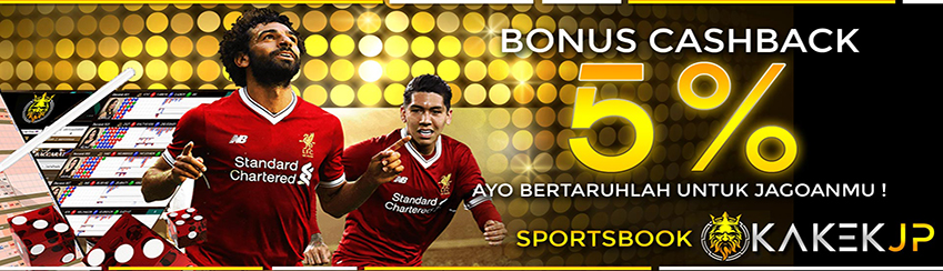 BONUS CASHBACK SPORTBOOKS 5%