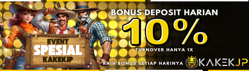 BONUS DEPOSIT HARIAN 10%