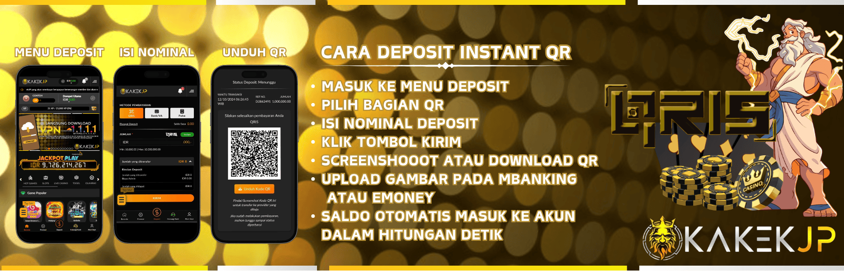 DEPOSIT QRIS